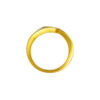 TOMEI Dual-Tone Entwine Ring, Yellow Gold 916