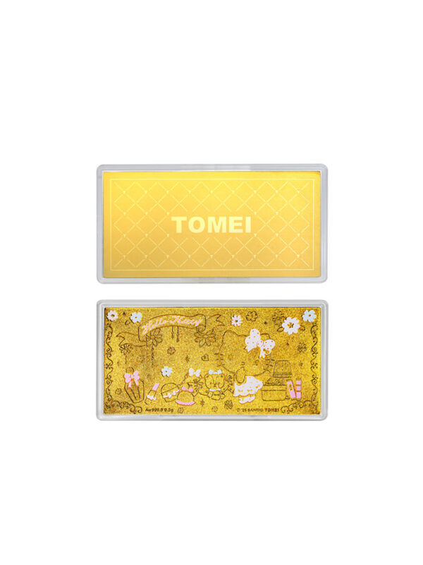 762x1100_0018_Sony_0030_3 TOMEI I Sanrio Hello Kitty Girly Flower Gold Wafer 0.50G I Fine Gold 9999
