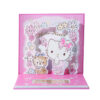 TOMEI I Sanrio Hello Kitty Girly Flower Gold Wafer 0.50G I Fine Gold 9999