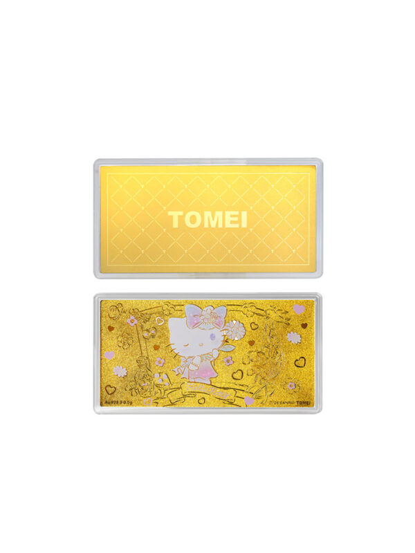 762x1100_Sony_0051_3 TOMEI I Sanrio Hello Kitty Kira Fairytale Gold Wafer 0.50G I Fine Gold 9999