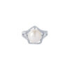 TOMEI Pearl Ring, White Gold 585