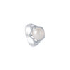 TOMEI Pearl Ring, White Gold 585