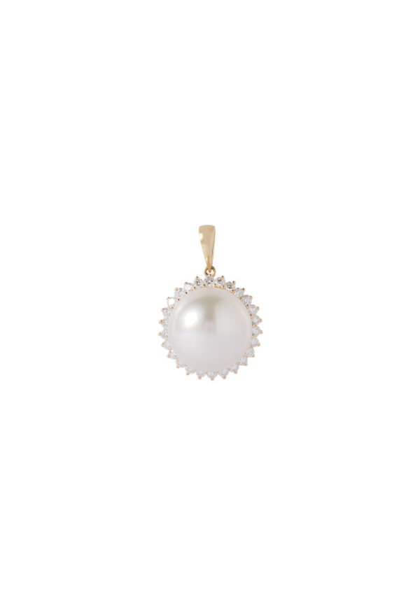 TOMEI South Sea Pearl Pendant, Yellow Gold 750
