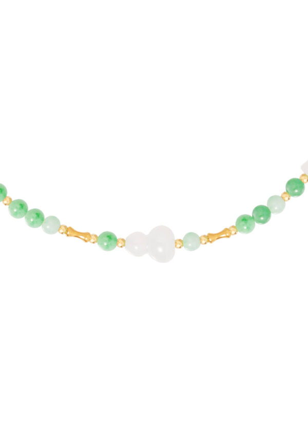 TOMEI Jade & Nephrite Bracelet, Yellow Gold 750