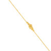 TOMEI x Prima Heart Bracelet, Yellow Gold 999