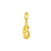 TOMEI Chomel Collection, Number 6 Charm, Yellow Gold 916