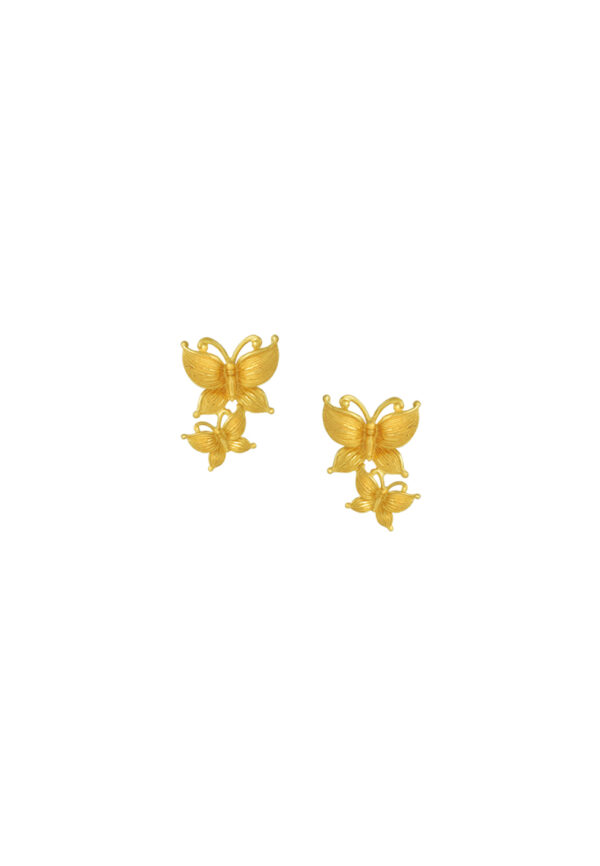 1100x762_0021_111E3927 TOMEI x Prima Buttefly Concerto Earrings, Yellow Gold 999