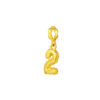 TOMEI Chomel Collection, Number 2 Charm, Yellow Gold 916