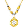1100x762_0030_9N-KT4459-2C_3 TOMEI Dual-Tone Coin Necklace, Yellow Gold 916