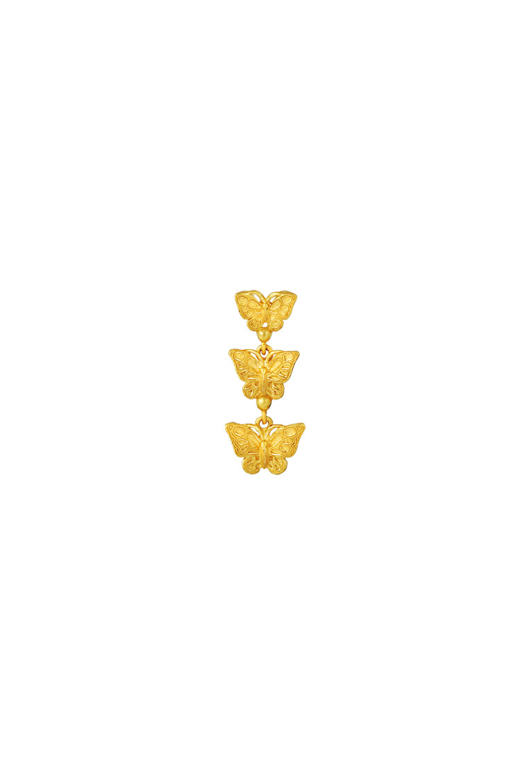 TOMEI x Prima Vigorous Vine Pendant, Yellow Gold 999