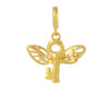 TOMEI Chomel Collection Angel Key Charm, Yellow Gold 916
