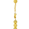 TOMEI Lasered Ball Bracelet, Yellow Gold 916
