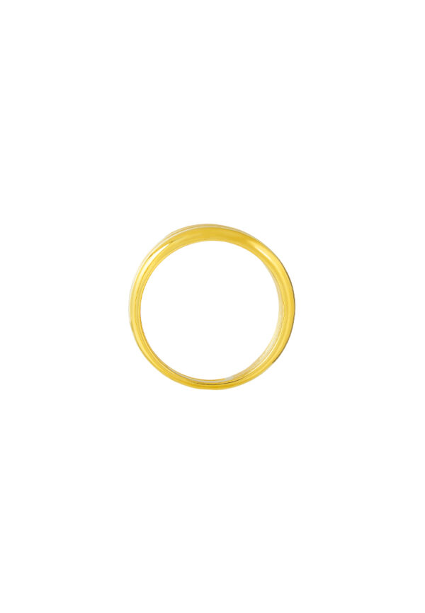 TOMEI Layered Ring, Yellow Gold 916