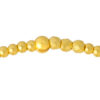 5G-M-058-2 TOMEI Gold Bead Elastic Bracelet, Yellow Gold 999