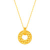TOMEI Chasing Light Necklace, Yellow Gold 999 (5G)