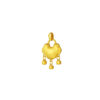 TOMEI Lucky Lock Pendant, Yellow Gold 916