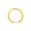 BTR-SP-23016-15-2 TOMEI【福旺财兴】Fortune Collection Abacus Men Ring, Yellow Gold 999