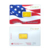 TOMEI x PAMP America Free Bald Eagle Gold Bar 5GM I Fine Gold 9999