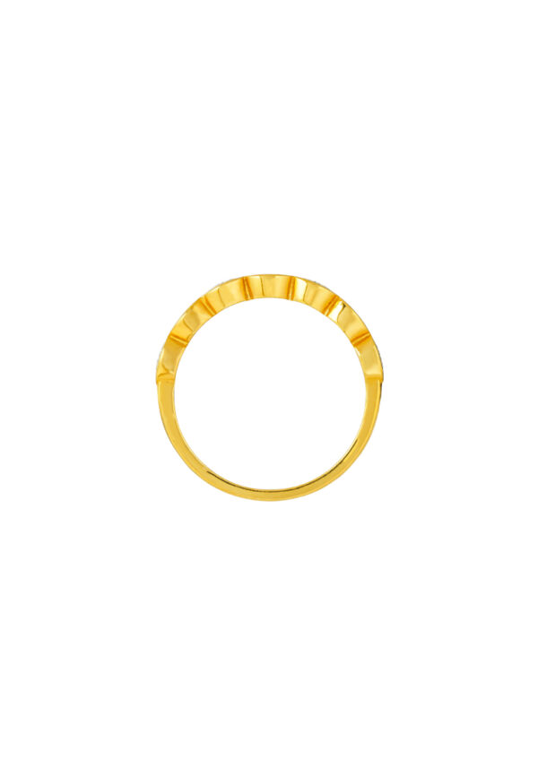 Tomei1_0008_DC-YG1191R-2C_2.psd TOMEI Diamond Cut Collection Ring, Yellow Gold 916