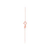 TOMEI Nephrite Series Gourd Necklace, Rose Gold 750