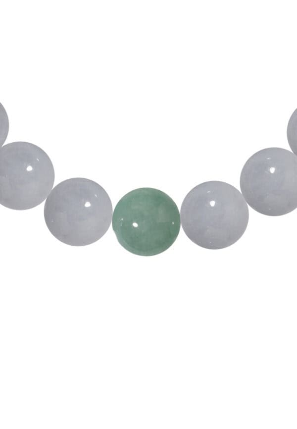 TOMEI Palace Grace, Purple Jade Bead Bracelet