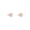 Tomei_0004_JQ3R-XZ_2.psd copy TOMEI Square Shape Nephrite Earrings, Rose Gold 750