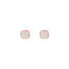 Tomei_0005_JQ3R-XZ_1.psd copy TOMEI Square Shape Nephrite Earrings, Rose Gold 750