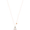 TOMEI Nephrite Series Necklace, Rose Gold 750