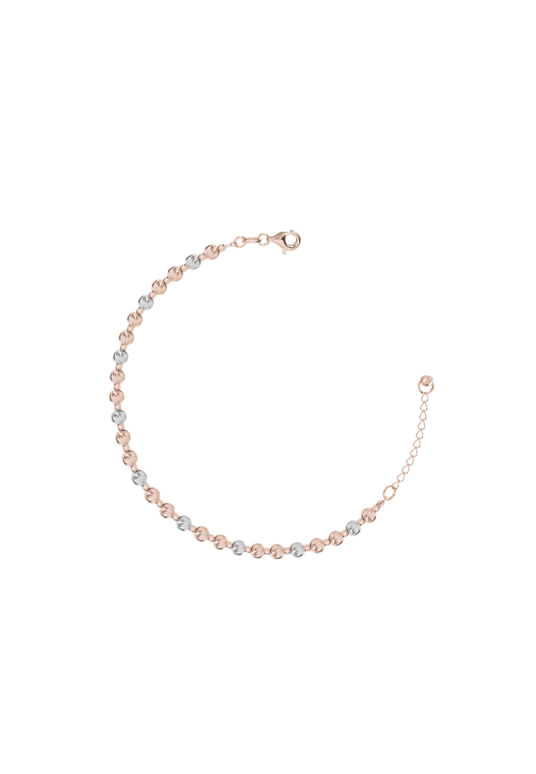 TOMEI Trio-Tone Bracelet, 18K