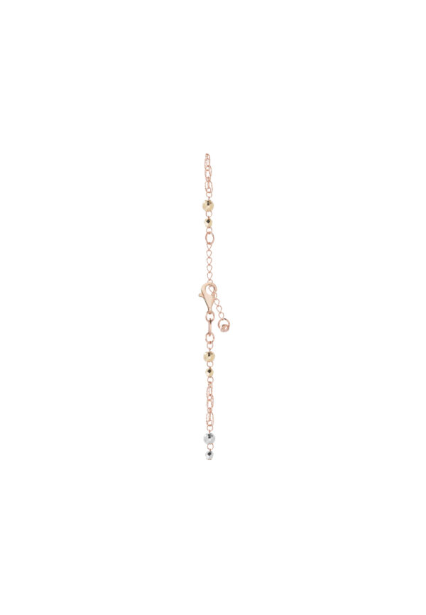 TOMEI Trio-Tone Bracelet, 18K