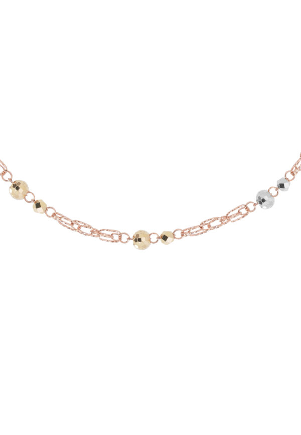 TOMEI Trio-Tone Bracelet, 18K