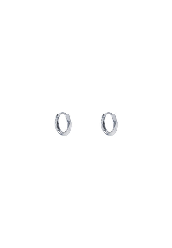Tomei_0043_DSC00116_2.psd copy TOMEI Loop Earrings, White Gold 750