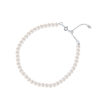TOMEI Pearlfect Love Single Strand White Pearl Bracelet