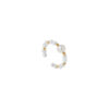 TOMEI Minimalist Pearl Ring, Yellow Gold 750