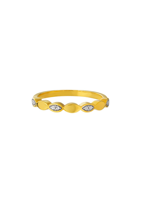 Tomei_10007_DC-YG1191R-2C_3.psd TOMEI Diamond Cut Collection Ring, Yellow Gold 916