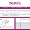 Tomei_Measurement guide-01 TOMEI Nephrite Series Bracelet, Rose Gold 750