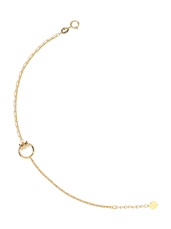 Untitled-1_0001s_0000_Layer 4 copy 2 TOMEI Five Blessings Well-Being Bracelet, Yellow Gold 750