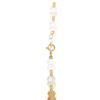 TOMEI Five Blessings Jade Bracelet, Yellow Gold 750