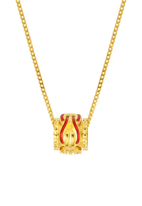 TOMEI x Xifu Necklace, Yellow Gold 999