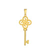 TOMEI Lusso Italia Key Pendant, Yellow Gold 916