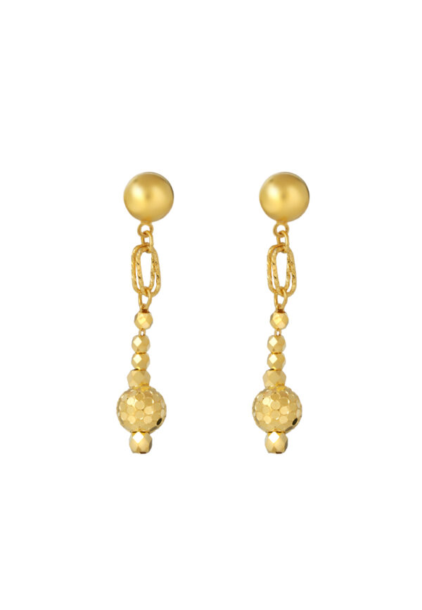 TOMEI Lusso Italia Dangling Earrings Yellow Gold 916
