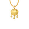 TOMEI Ping-An Lock Pendant, Yellow Gold 916