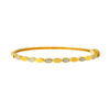 TOMEI Diamond Cut Collection Bangle, Yellow Gold 916
