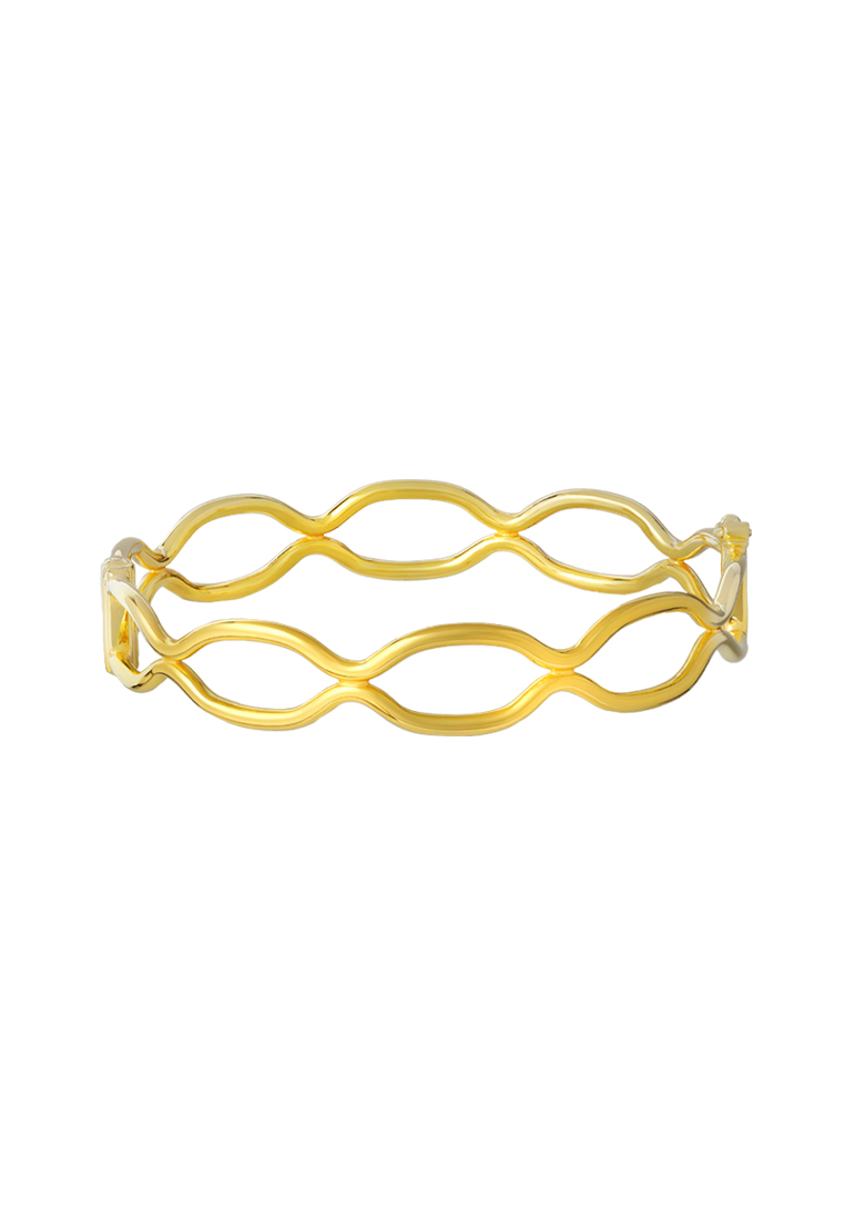 TOMEI Bangle, Yellow Gold 916