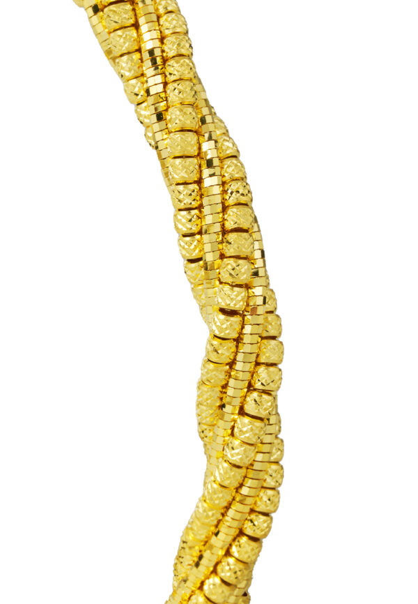 TOMEI Lusso Italia Bangle, Yellow Gold 916