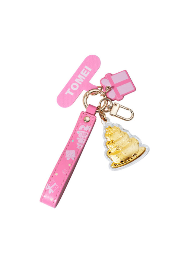 TOMEI Birthday Gold Wafer 0.1G, Yellow Gold 9999