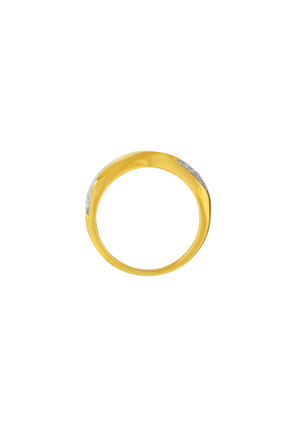 TOMEI Diamond Cut Collection Ring, Yellow Gold 916