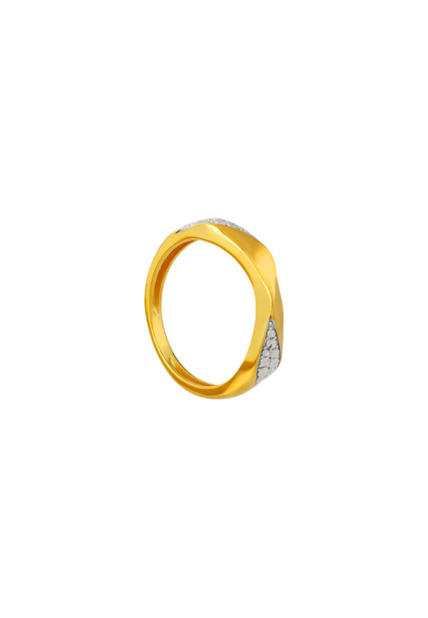 TOMEI Diamond Cut Collection Ring, Yellow Gold 916