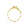 TOMEI Zirconia Ring, Yellow Gold 916