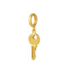TOMEI Chomel Collection Key Charm, Yellow Gold 916